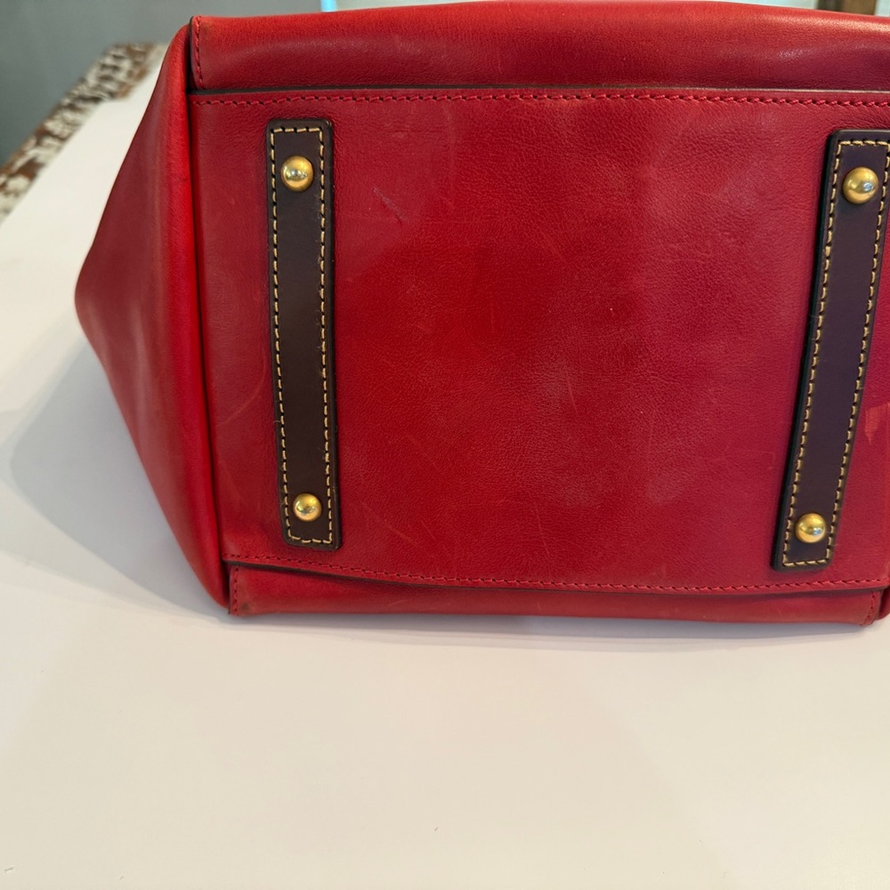 Dooney & Bourke Florentine Leather East-West Shopper Tote - Picture 5 of 7